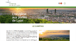 Desktop Screenshot of camping-coldelaluere.com