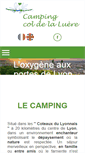 Mobile Screenshot of camping-coldelaluere.com